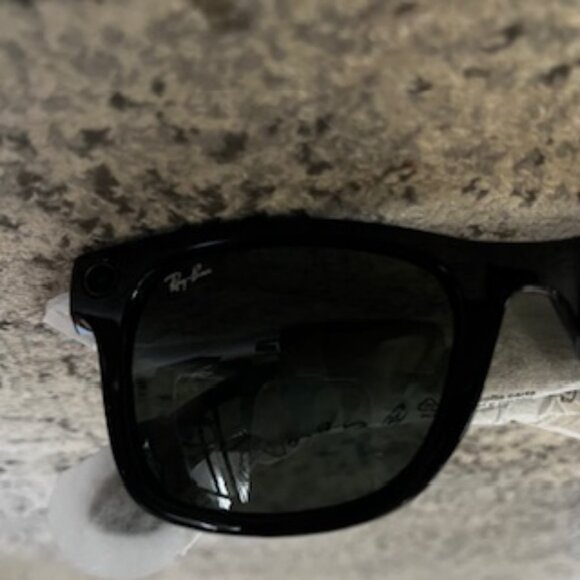 New Ray-Ban Meta Wayfarer Large Shiny Black Glasses RW 4008 - Picture 14 of 15